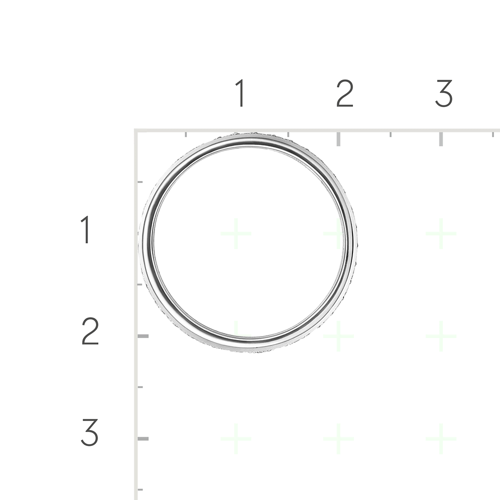 Серебряное кольцо с фианитами от интернет магазина JEWELIN